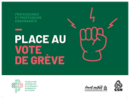 Vote de grève en assemblée générale le 16 mars