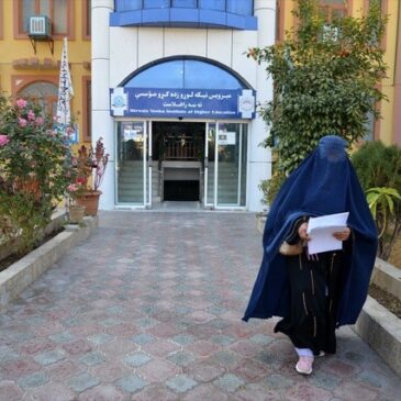 L’université interdite aux étudiantes afghanes