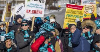 Grève de 4 jours pour nos collègues de Laval