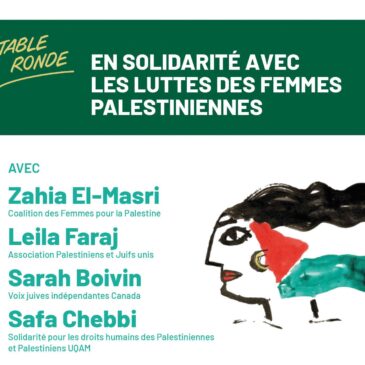 8 mars 2024, Solidarité avec les femmes Palestiniennes