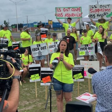 Le lock-out n’entache en rien la détermination des salarié-es du Zoo de Granby