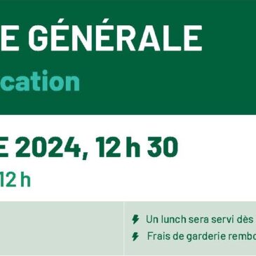 Assemblée générale – 17 septembre 2024