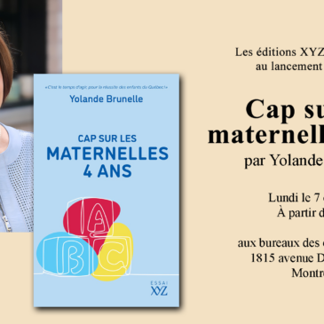 Lancement de l’essai de Yolande Brunelle