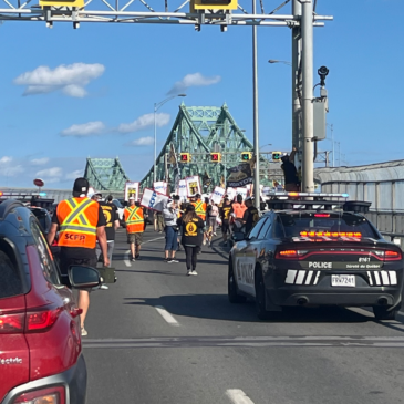 Vidéotron : le Syndicat prend la rue et dénonce la prise d’otages de ses membres à Gatineau