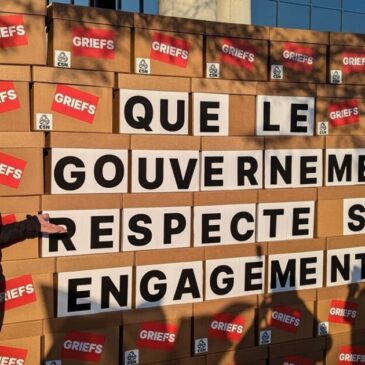 Le gouvernement ne respecte pas ses engagements