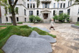 La place Pasteur accueille une nouvelle installation, sous la direction de Jean-Maxime Dufresne