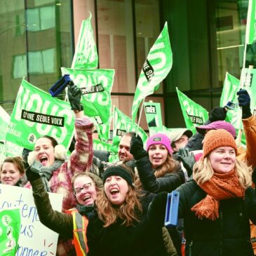 L’entente du Front commun a permis de diminuer l’écart de rémunération