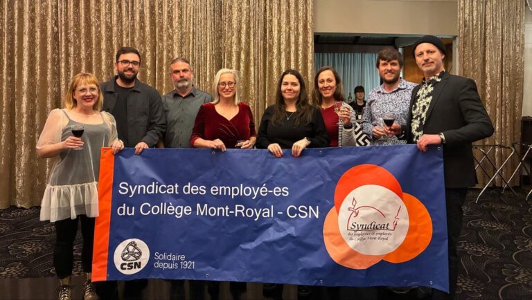 Entente acceptée au Collège Mont-Royal